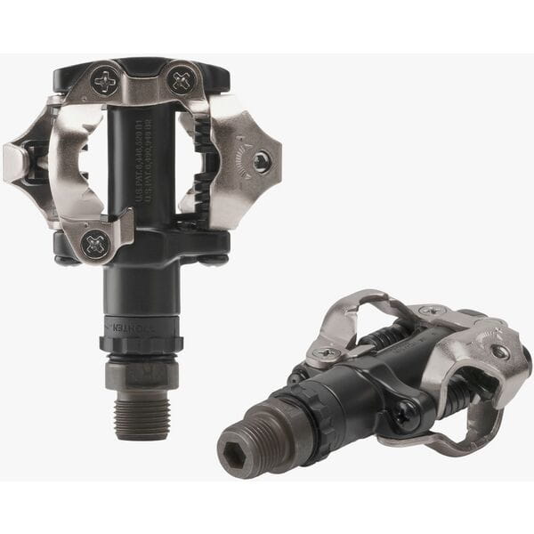 Shimano MTB SPD pedals - two sided mechanism, black