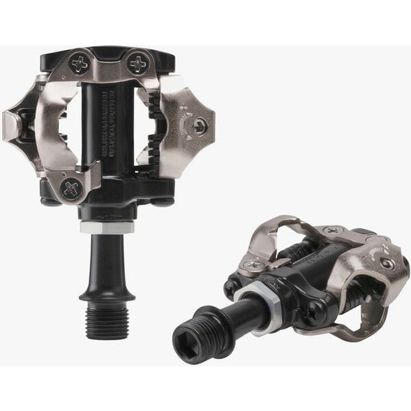 Shimano MTB SPD pedals - two sided mechanism, black